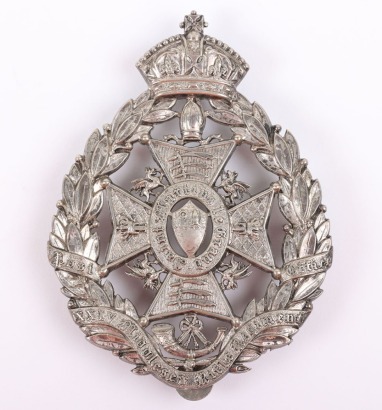 Victorian Post 1880 24th (Post Office) Middlesex Rifle Volunteers Officers Cross Belt Plate