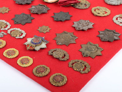 Display Board of Hampshire and Royal Hampshire Regiment Badges and Insignia - 7