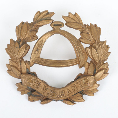 4th Volunteer Battalion Hampshire Regiment Cap Badge 1902-08