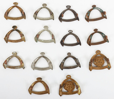 Grouping of 7th Battalion Hampshire Regiment Collar Badges - 5