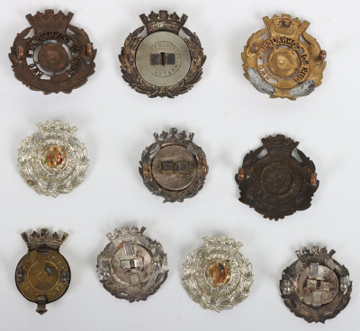 Grouping of 6th Battalion Hampshire Regiment Collar Badges - 3