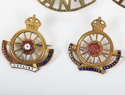 Hampshire Cyclists Battalion Shoulder Titles - 2