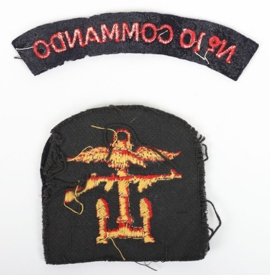 WW2 No10 Commando Cloth Shoulder Title - 2