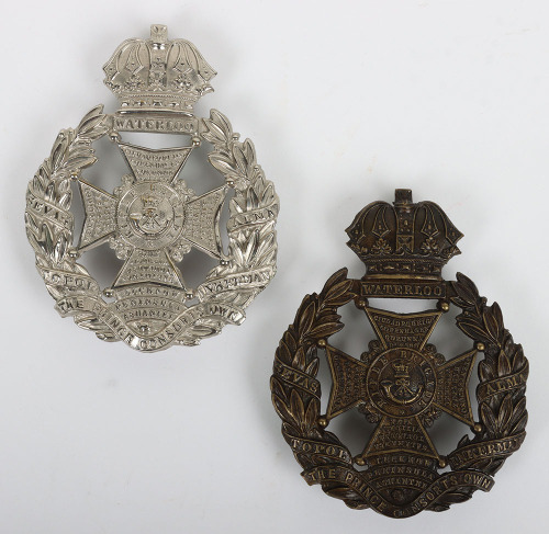 Victorian Rifle Brigade NCO’s Helmet Plate