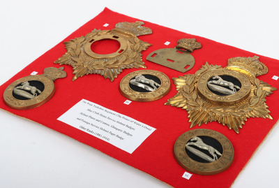 West Yorkshire Regiment Other Ranks Helmet Plate and Glengarry Badges - 2