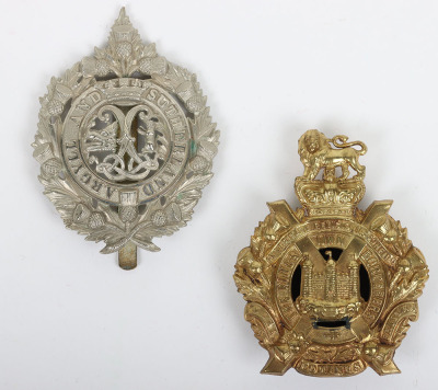 Scarce Argyll & Sutherland Highlanders Foreign Service Helmet Badge