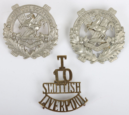 Liverpool Scottish Badge Grouping