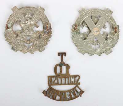 Liverpool Scottish Badge Grouping - 3