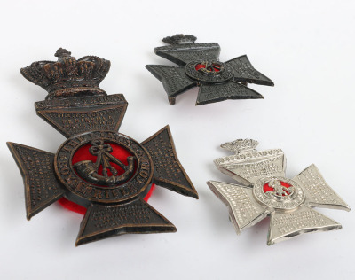 The Kings Royal Rifle Corps Other Ranks Helmet Plate - 2