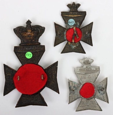 The Kings Royal Rifle Corps Other Ranks Helmet Plate - 3