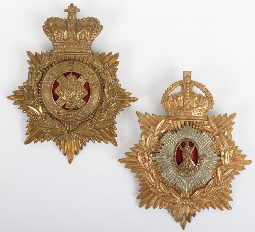 Victorian Lothian (Royal Scots) Regiment Other Ranks Helmet Plate