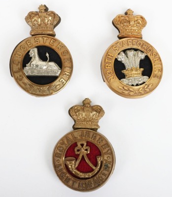 3x Victorian Other Ranks Glengarry Badges