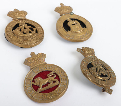 4x Victorian Glengarry Badges - 2