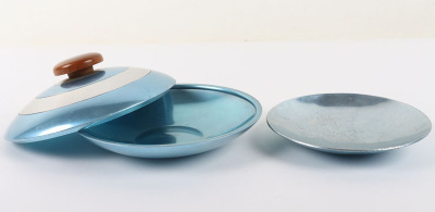 Graf Zeppelin and Hindenburg Butter Dishes - 2