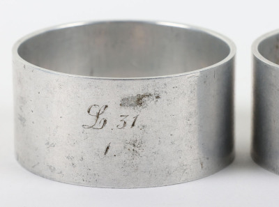 Zeppelin L.31 Souvenir Napkin Rings - 2