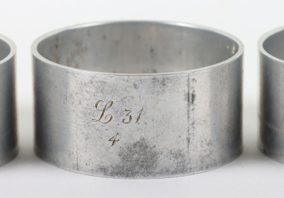 Zeppelin L.31 Souvenir Napkin Rings - 3