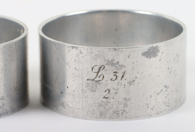 Zeppelin L.31 Souvenir Napkin Rings - 4