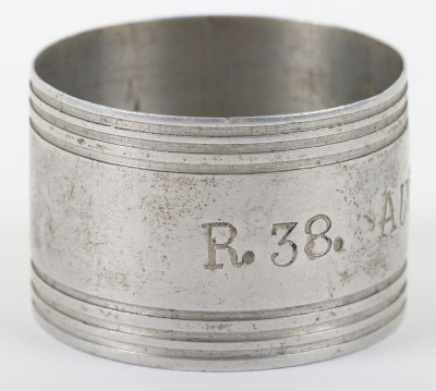 British Airship R.38 Napkin Ring - 2