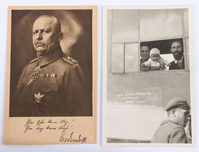Grouping of WW1 German Postcards of Zeppelin Interest - 5