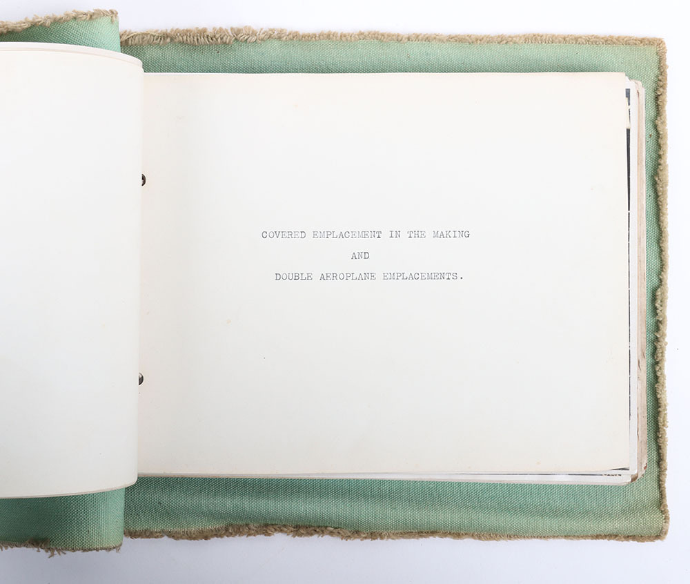 Great War Royal Flying Corps Aerial Reconnaissance Book of Major J T C ...