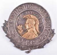 Kelvinside Academy OTC Cap Badge