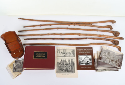 Boer War Archive of Items Relating to Lieutenant Cyril Herbert Smith Gloucestershire Regiment, Stationed on the Island of St Helena to Guard Boer Prisoners