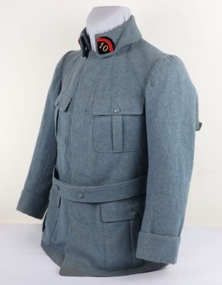 WW1 French Battle Damaged Tunic of Sous-Lieutenant Cailar, 10th Engineer Regiment - 5