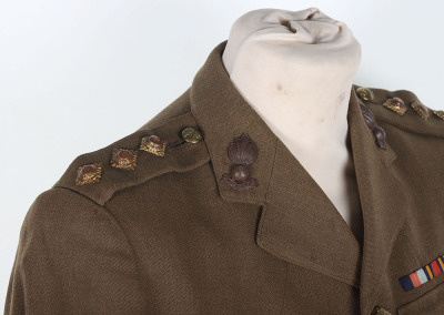 WW2 British Officers Service Dress Uniform of Captain K Berry Royal Artillery - 4