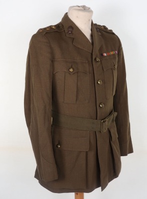 WW2 British Officers Service Dress Uniform of Captain K Berry Royal Artillery - 5