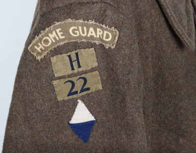 WW2 32nd G.P.O (Bournemouth) 22nd Battalion Hampshire Home Guard Greatcoat - 2