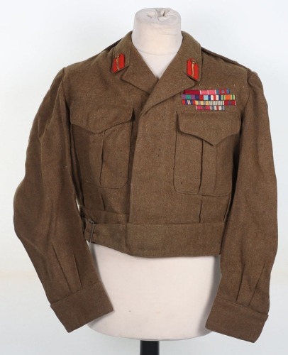 Post WW2 Battle Dress Blouse of Major General Basil Aubrey Coad CB, CBE, DSO & Bar, Commander of the Commonwealth Forces During the Korean War