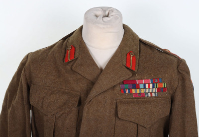 Post WW2 Battle Dress Blouse of Major General Basil Aubrey Coad CB, CBE, DSO & Bar, Commander of the Commonwealth Forces During the Korean War - 2