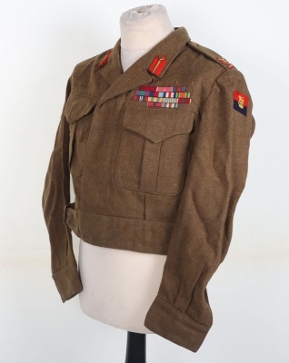 Post WW2 Battle Dress Blouse of Major General Basil Aubrey Coad CB, CBE, DSO & Bar, Commander of the Commonwealth Forces During the Korean War - 7