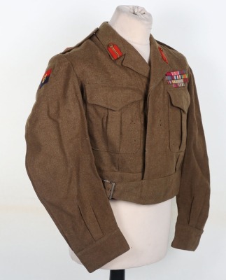 Post WW2 Battle Dress Blouse of Major General Basil Aubrey Coad CB, CBE, DSO & Bar, Commander of the Commonwealth Forces During the Korean War - 8