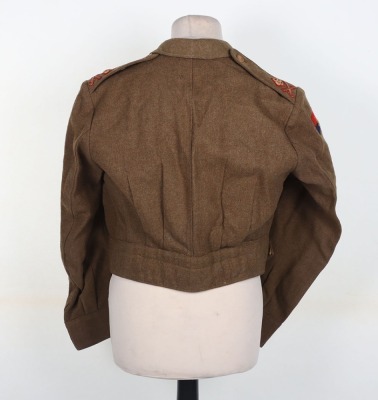 Post WW2 Battle Dress Blouse of Major General Basil Aubrey Coad CB, CBE, DSO & Bar, Commander of the Commonwealth Forces During the Korean War - 9