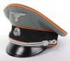 Waffen-SS Feldgendarmerie Officers Peaked Cap - 2