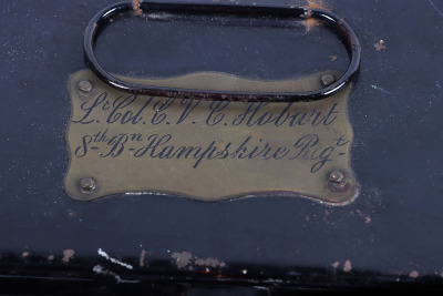 Accoutrements Tin of Lieutenant Colonel C V C Hobart, First Commanding Officer of the 8th Battalion (Princess Beatrice’s Isle of Wight Rifles) Hampshire Regiment Territorial Force - 2