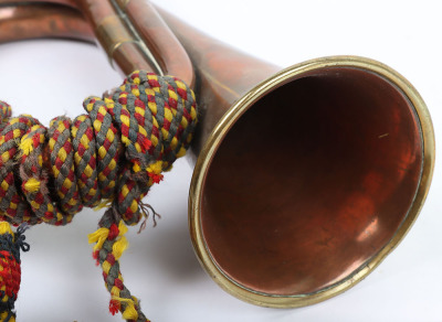 1915 Dated Hants Royal Garrison Artillery Bugle - 5