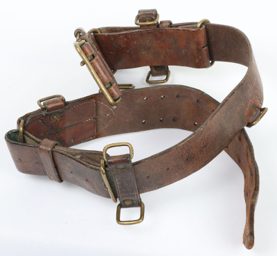 1916 Canadian Dismounted Equipment Pattern Waist Belt - 3