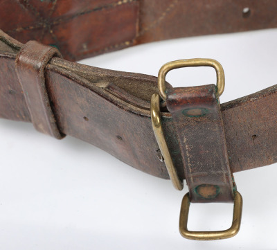 1916 Canadian Dismounted Equipment Pattern Waist Belt - 4