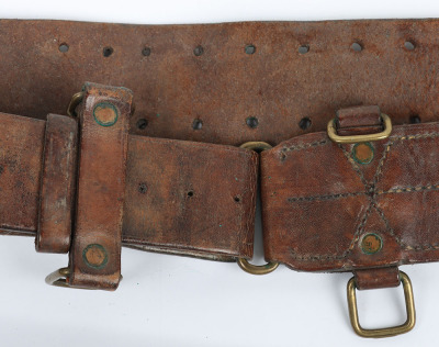 1916 Canadian Dismounted Equipment Pattern Waist Belt - 10