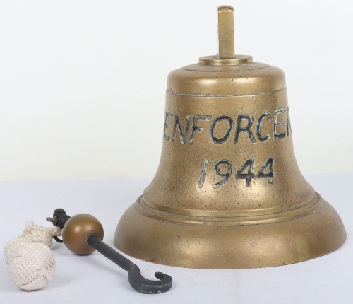 Royal Navy Ships Bell for HMS Enforcer