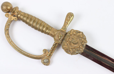 Imperial Austro-Hungarian Railway Officials Sword - 6