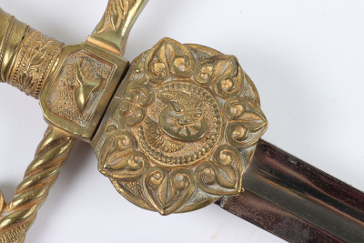 Imperial Austro-Hungarian Railway Officials Sword - 7