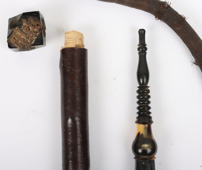 Imperial German Reservists Ceremonial Pipe No8 Rhineland Foot Artillery - 4