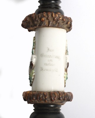 Imperial German Reservists Ceremonial Pipe No8 Rhineland Foot Artillery - 9