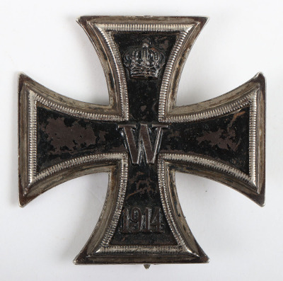 1914 Iron Cross 1st Class by KO with Case - 7