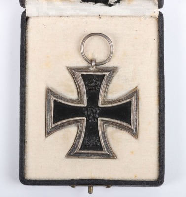 1914 Iron Cross 2nd class &ldquo;WS&rdquo; with Presentation Case - 2