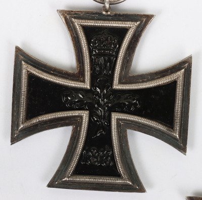 3x Imperial German 1914 Iron Cross 2nd Class Medals - 7
