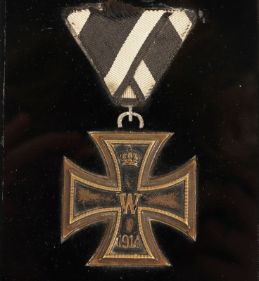 Imperial German 1914 Iron Cross 2nd Class Paperweight - 2